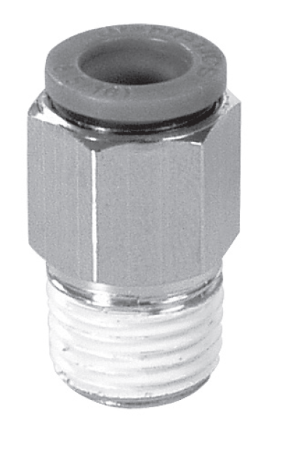 Прямой цанговый фитинг